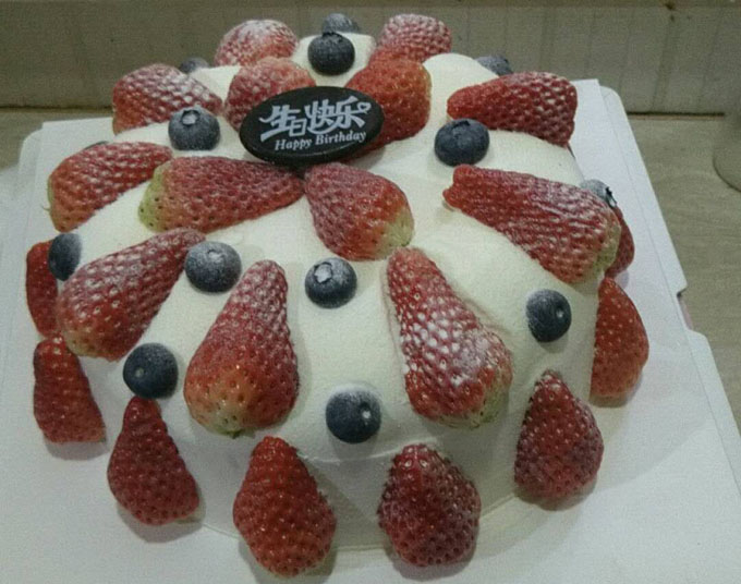 生日蛋糕裱花